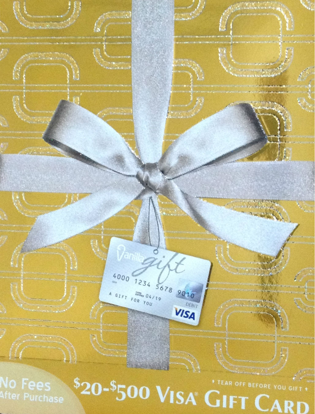 500 Visa Gift Card at Office Depot