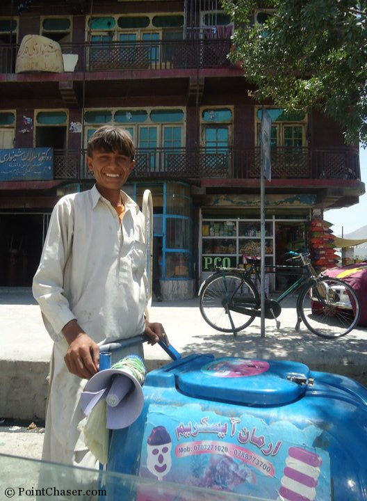 Kabul Ice Cream Vendor