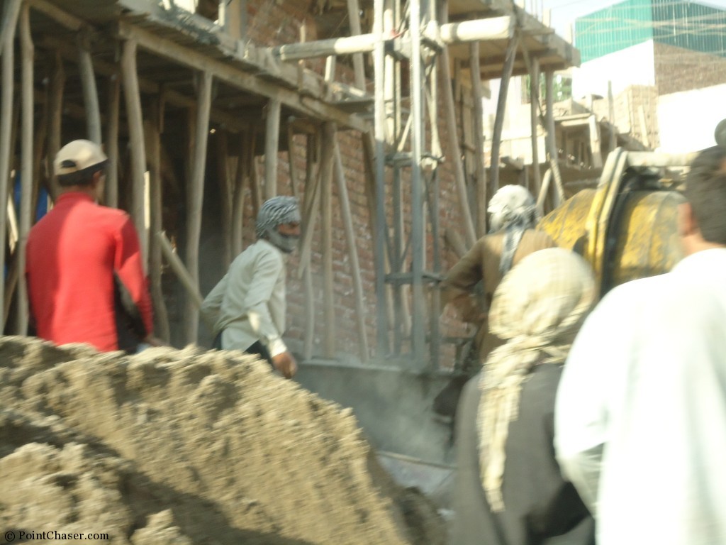 Construction Workers in Kabul