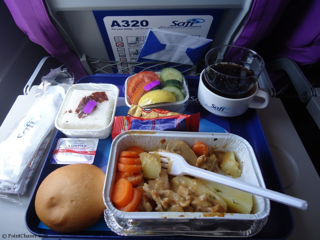 Safi Airways Meal