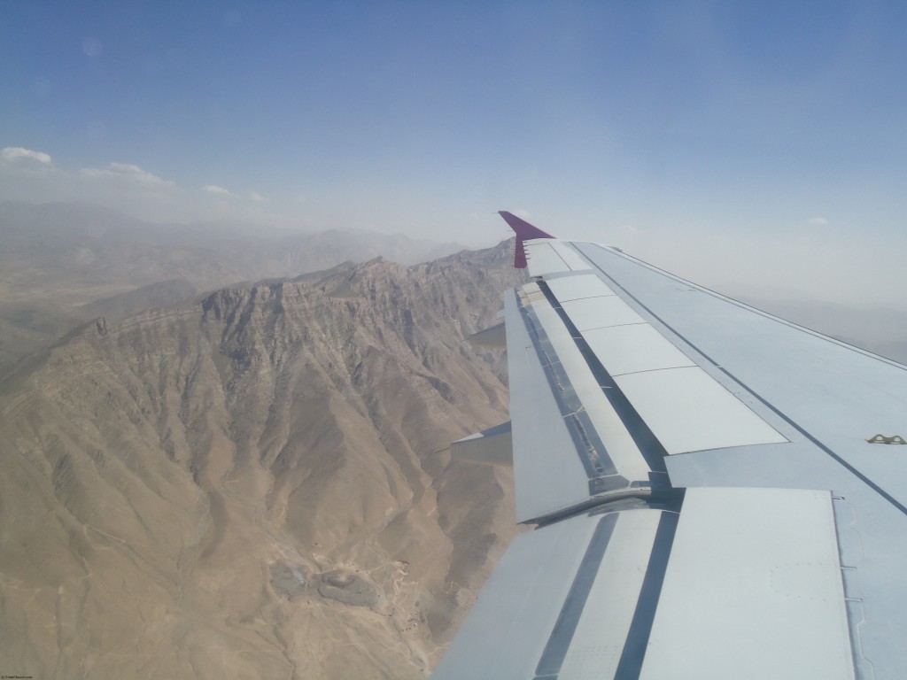 Safi Airways Aerial View of Afghanistan
