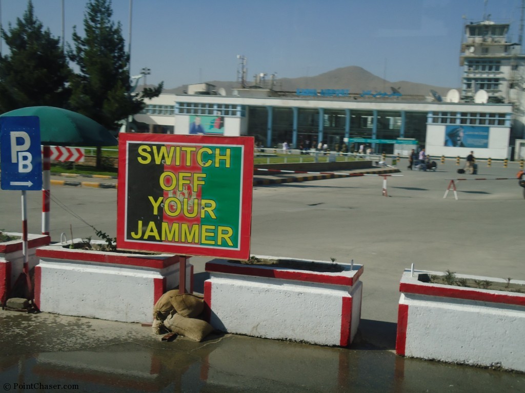 Kabul Airport Main Terminal - Switch off Your Jammer