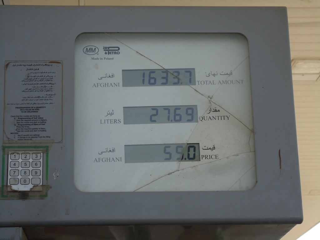 Kabul Gas Price