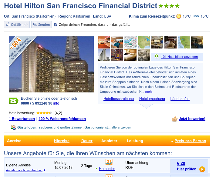 Mistake Rate Hilton San Francisco