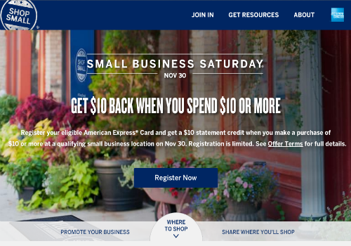 American Express Small Business Saturday 2014