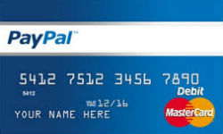 Paypal debit card