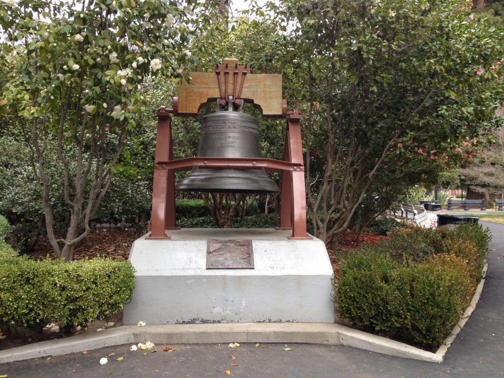 California Capitol Park Liberty Bell Replica