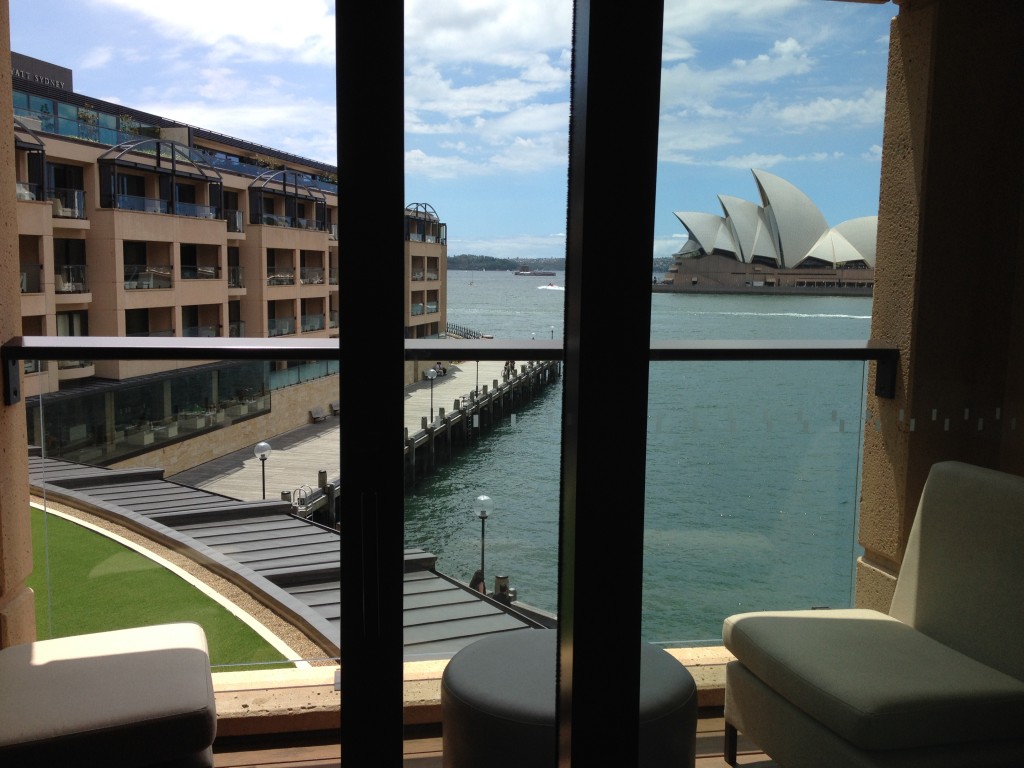 Park Hyatt Sydney Park Opera King View from the Balcony