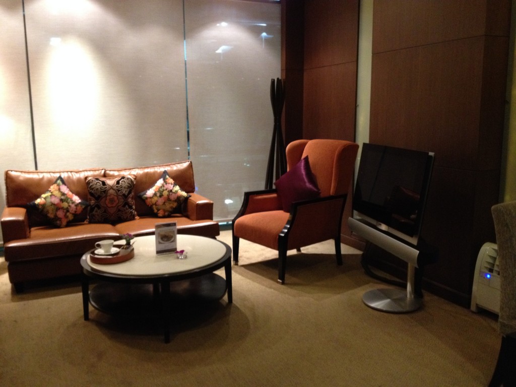 Private Room at Thai Airways Royal First Class Lounge Bangkok Suvarnabhumi Airport