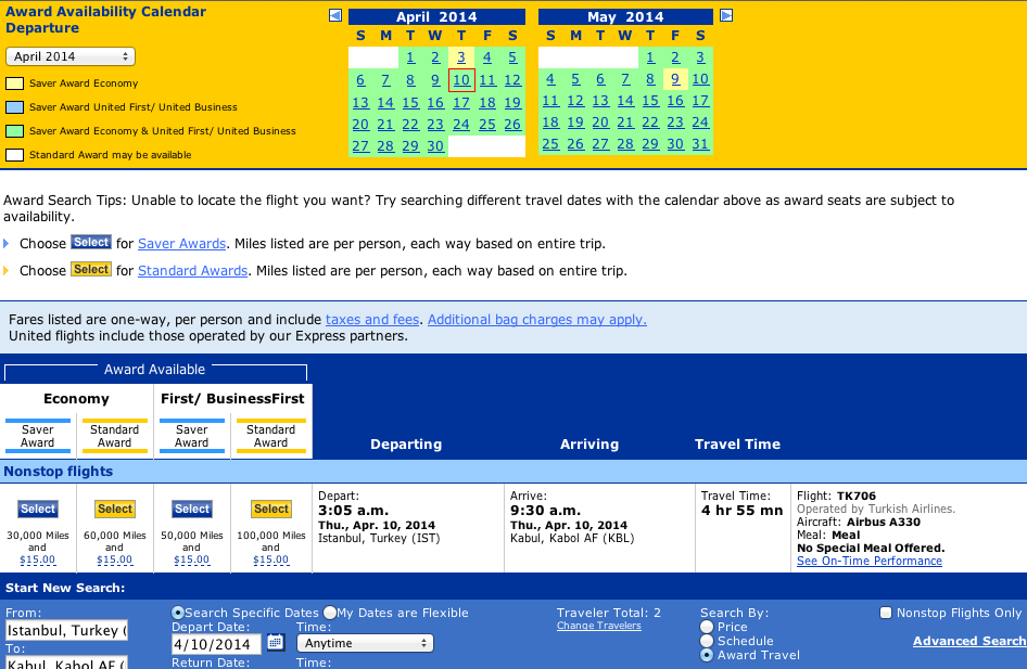 Flights to Kabul