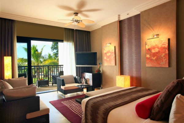 Deluxe Ocean View Room at the Intercontinental Mauritius Balaclava