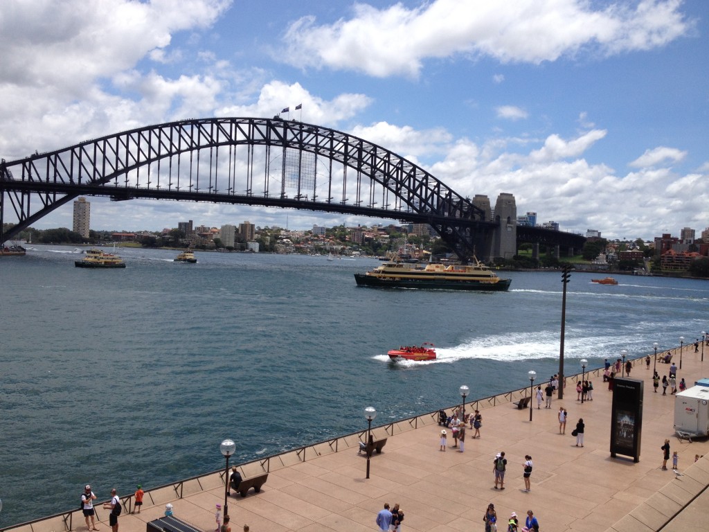 View of Harbour Bridge from the Sydney Opera House