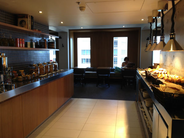Hilton Sydney Executive Lounge Review Breakfast Bread and Cereal