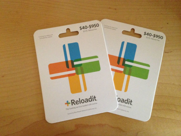 ReloadIT Prepaid Cards