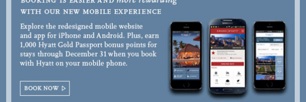 1,000 bonus points for using the Hyatt mobile app: Worth it?