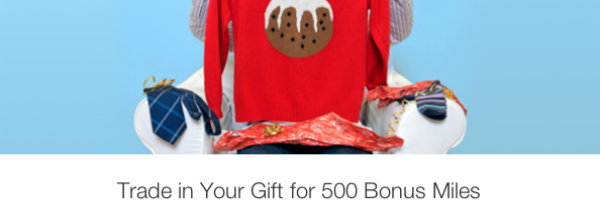 Rocketmiles deal: Exchange unwanted gifts for 500 miles