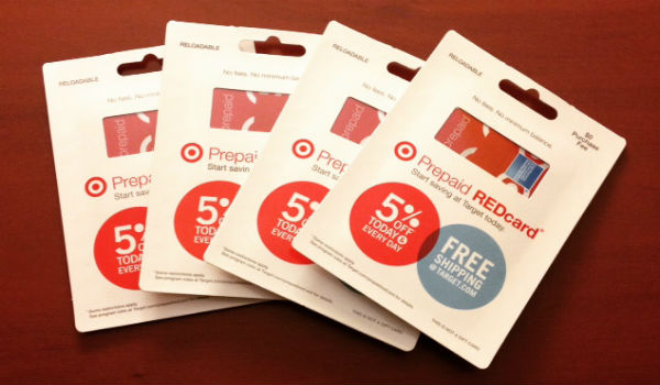 The coveted Target Prepaid REDcards