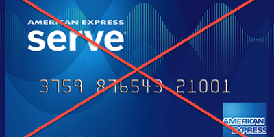 American Express Serve discontinues credit card loads