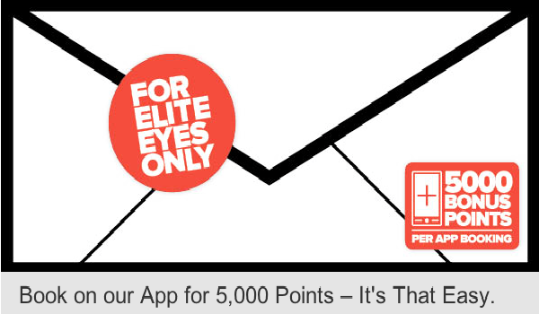 Targeted: 5,000 point mobile booking bonus for Club Carlson elites