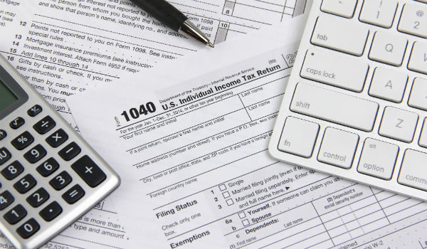 Earning miles on tax payments