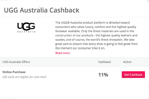 Possible reselling opportunity: Save up to 24% on UGG boots through Topcashback