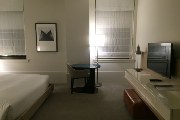 Generous sized room at the Hyatt Centric Chicago Loop 