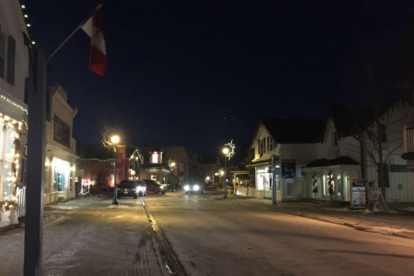 Real life stars hollow Unionville Ontario main street