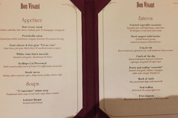 Los on sale cabos menu