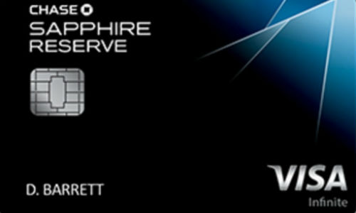 Chase Sapphire Reserve Credit Card New Application