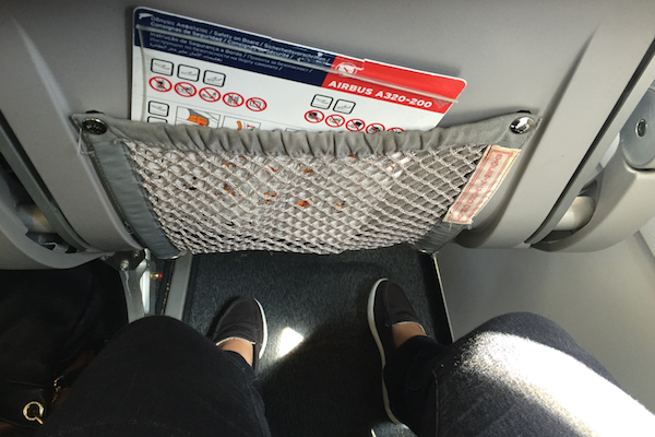 Aegean Airlines Economy Class Legroom SKG to CDG A320