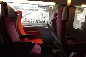 TGV Train Paris to Lille France