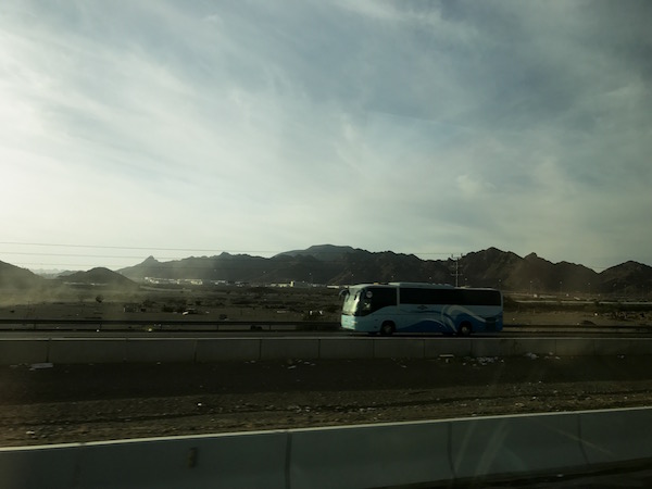 SAPTCO Bus from Mecca to Medina