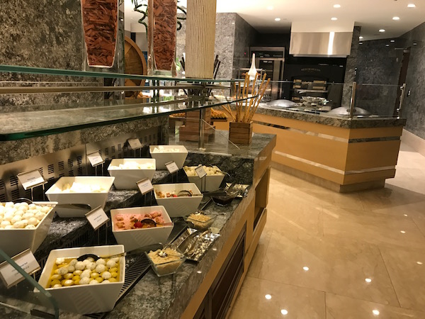 Conrad Makkah Al Mearaj Restaurant Breakfast Buffet Food