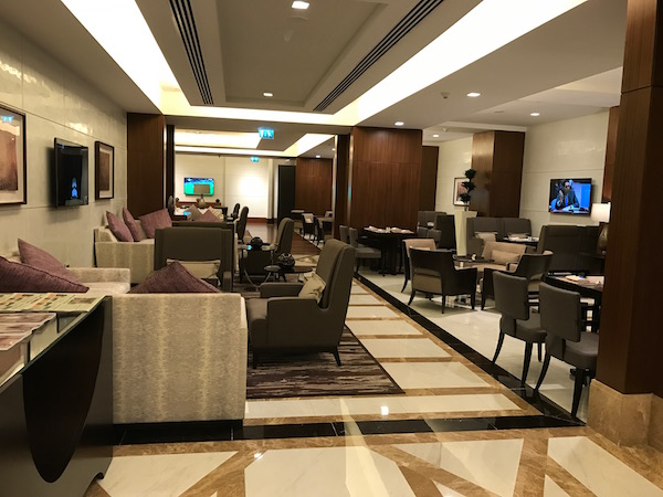 Conrad Makkah Club Lounge Seating Area