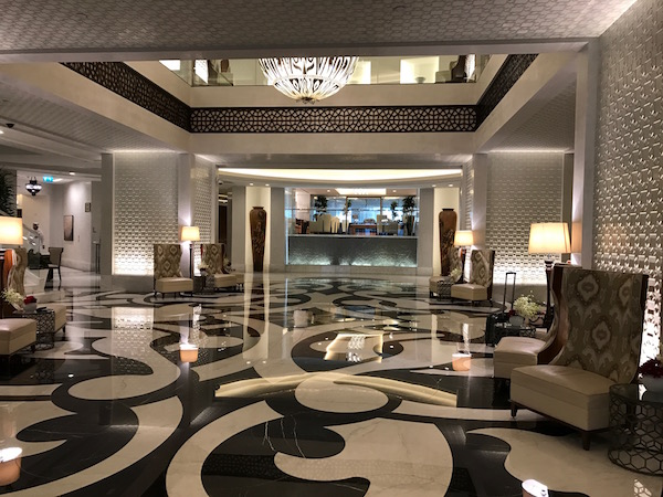 Conrad Makkah stunning hotel lobby review
