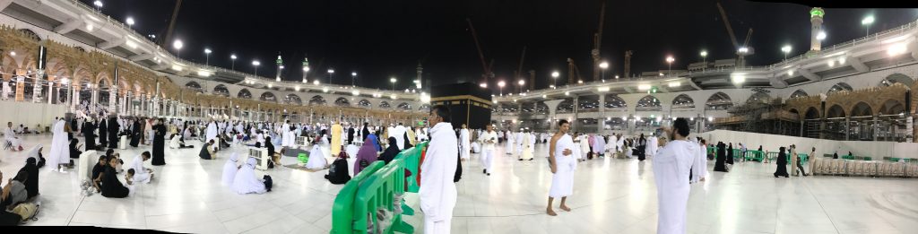 Kaaba during Umrah