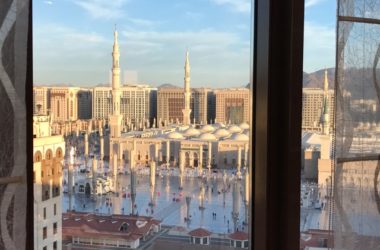 Prophet's Mosque View from the Pullman ZamZam Madinah Hotel