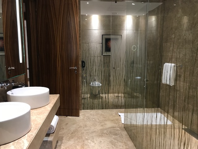 Hyatt Capital Gate Abu Dhabi Executive Suite Master Bathroom