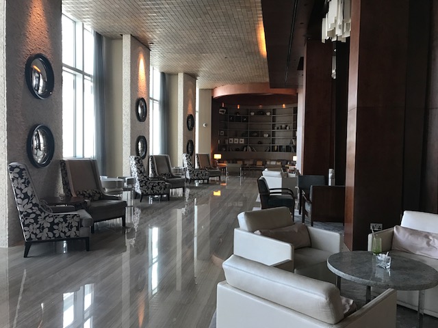 Hyatt  Abu Dhabi lobby seating
