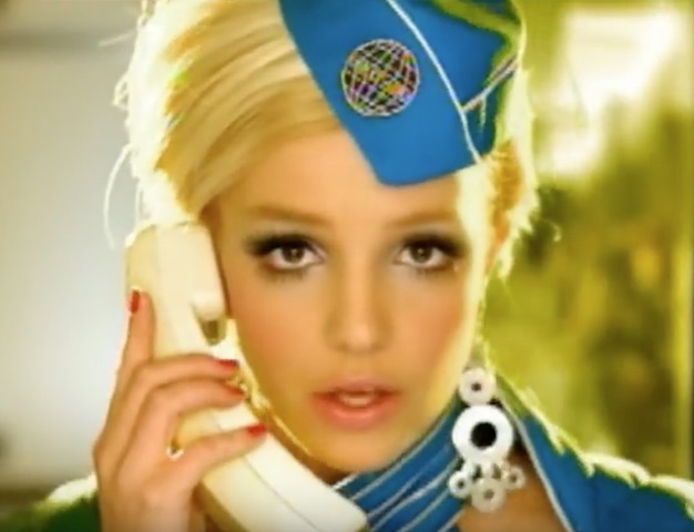 Britney Spears Toxic Flight Attendant