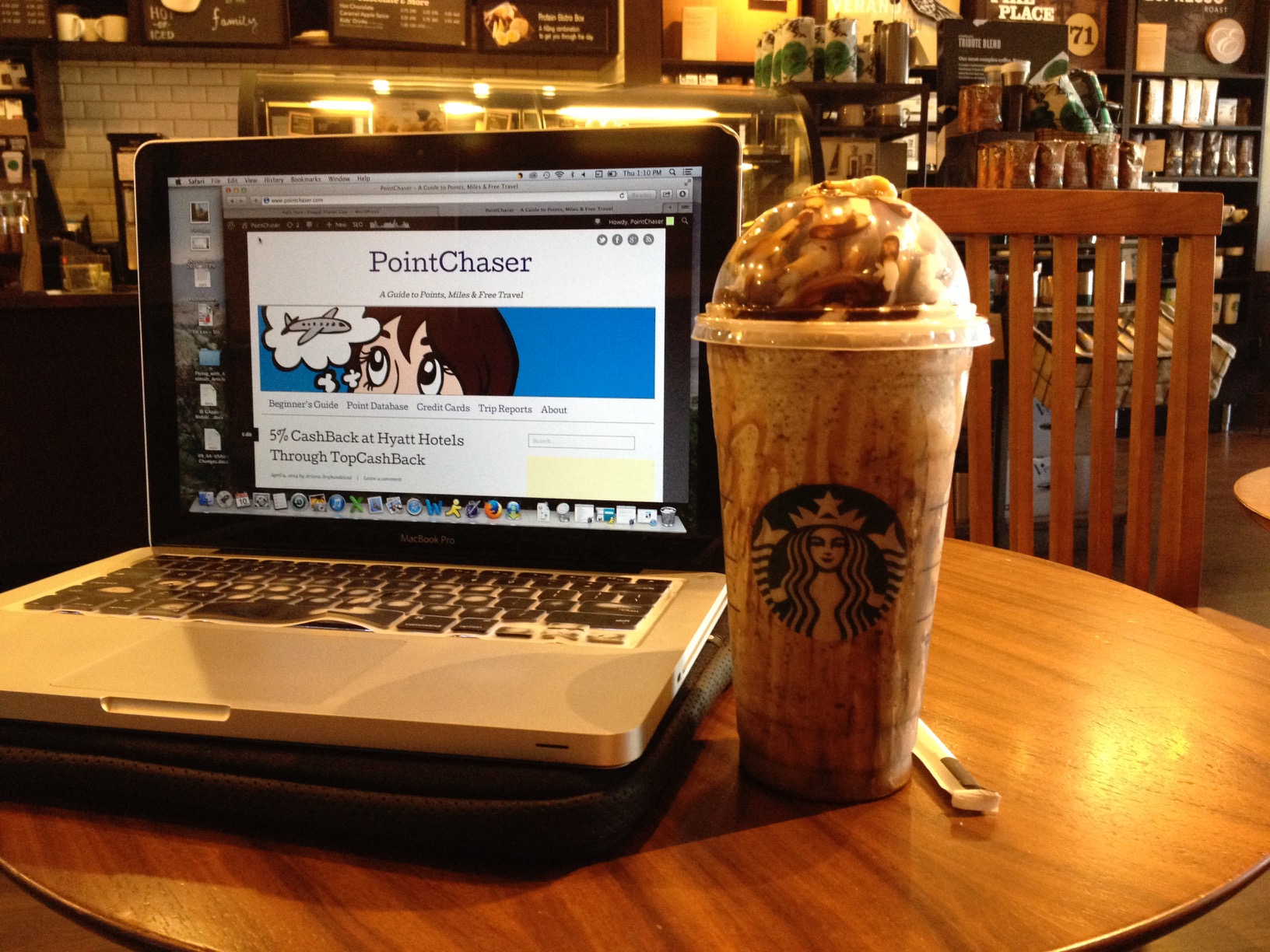 PointChaser Blogger Starbucks Frappuccino