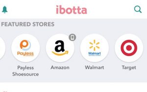 iBotta merchant list Walmart Amazon and Target
