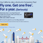 Earn the Southwest Companion Pass After a Single Credit Card Purchase!