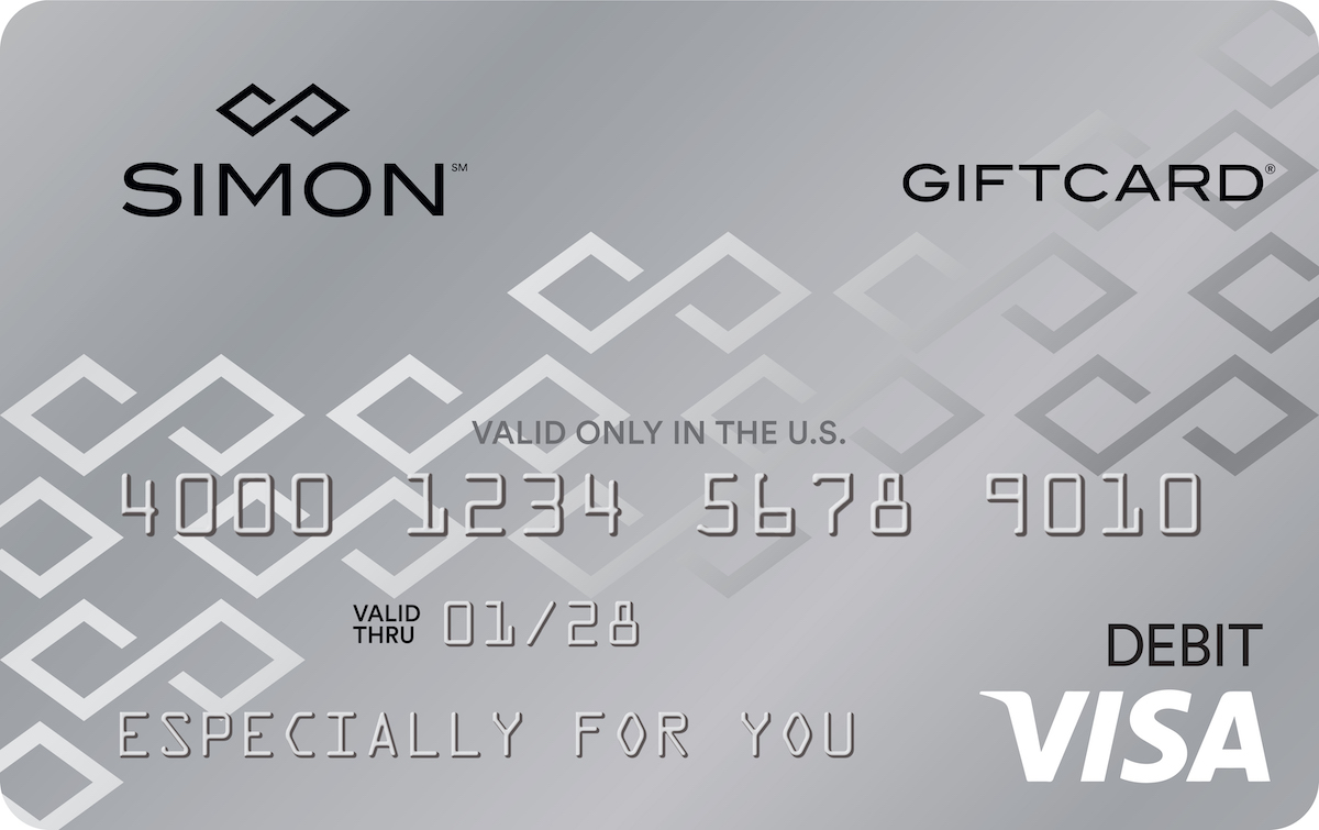 Simon Mall Visa Gift Card