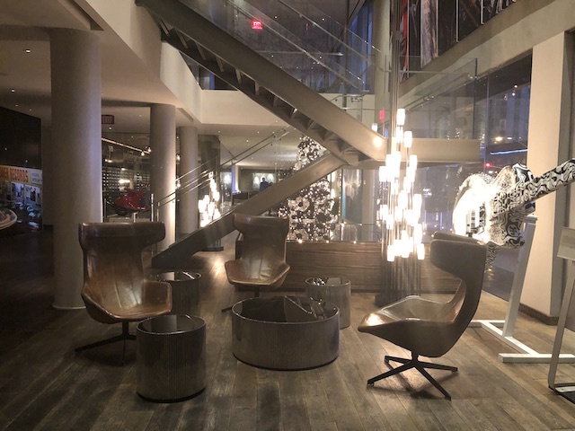 Andaz West Hollywood Review Lobby Seating Area