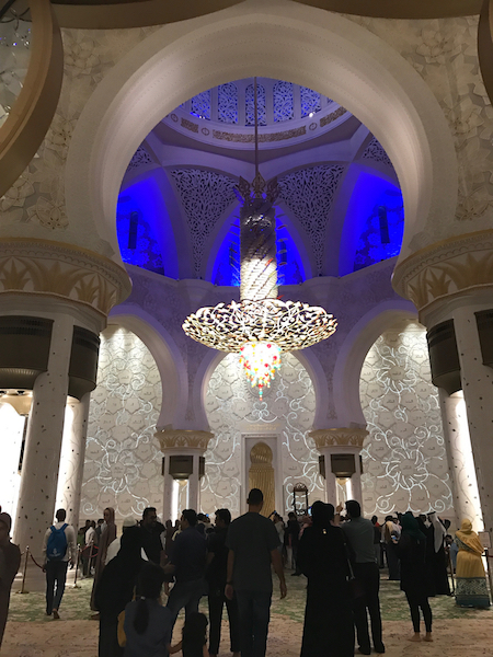 Sheikh Zayed Mosque Abu Dhabi Chandelier