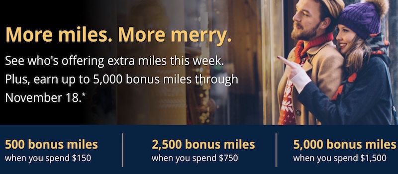 5000 United Miles Shopping Portal Bonus