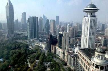 People's Park View from the Le Royal Meridien Shanghai