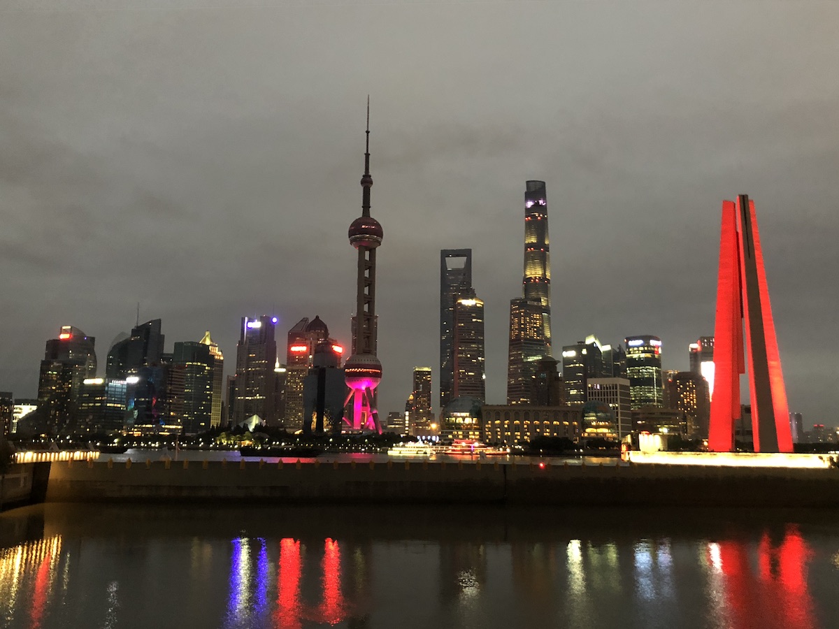 Pudong Skyline from Shanghai