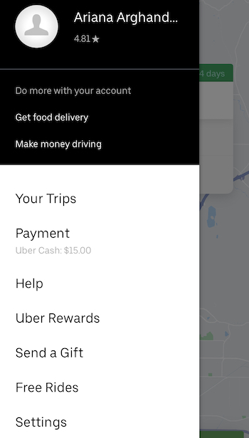 Join Uber Rewards